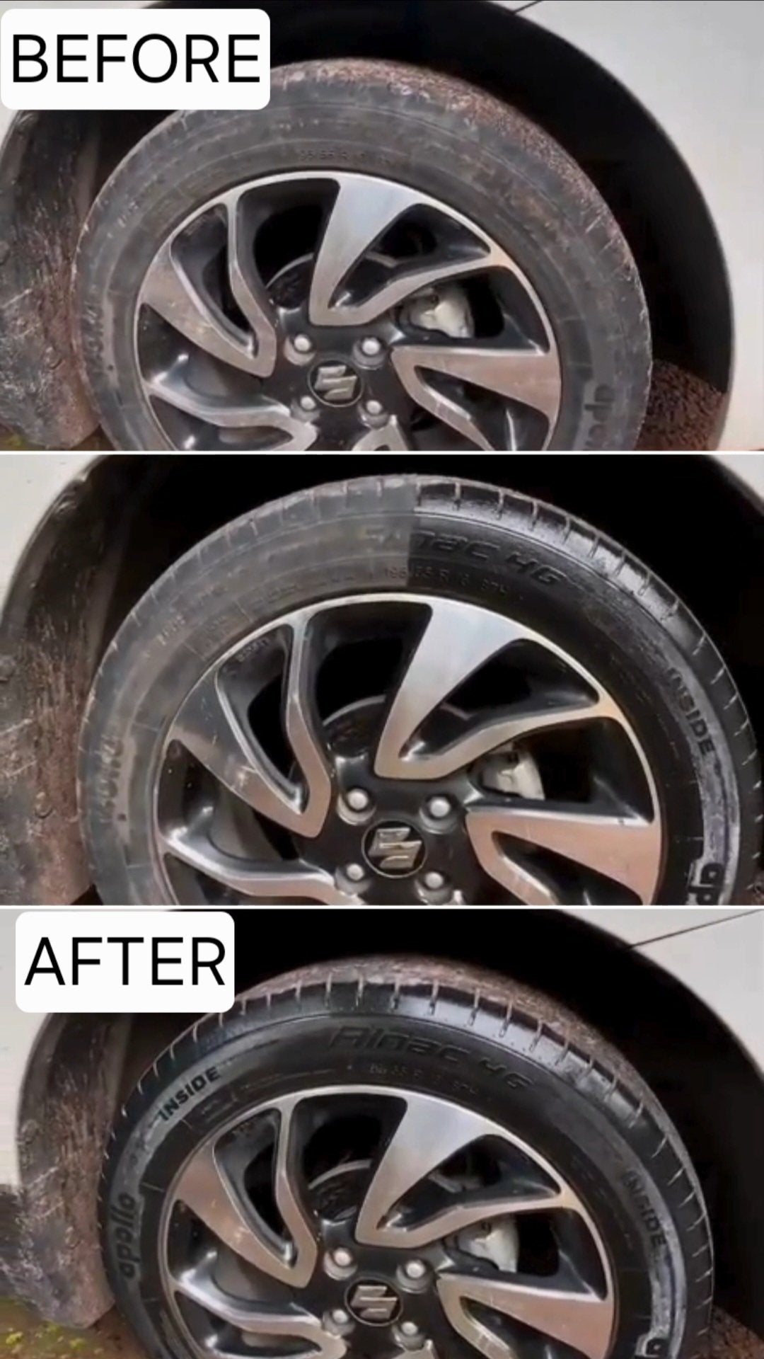 Premium Tyre Polish Gel
