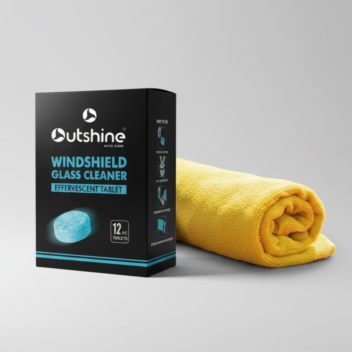 Outshine Windshield Combo – 2 in 1 Pack