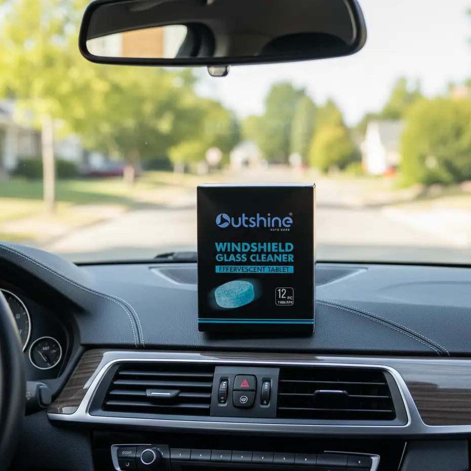 Outshine Windshield Glass Cleaner Tablet 12pc