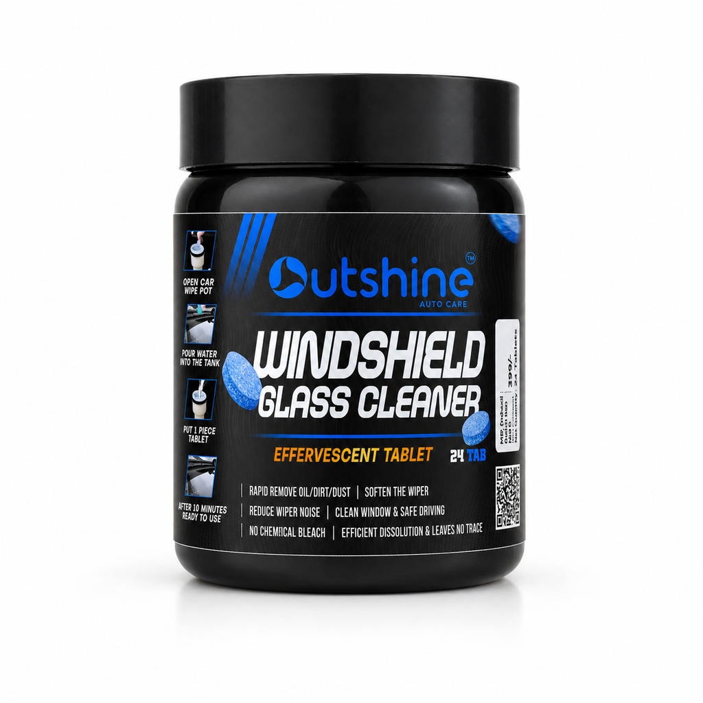 Outshine Windshield Glass Cleaning Tablet (24Pcs)